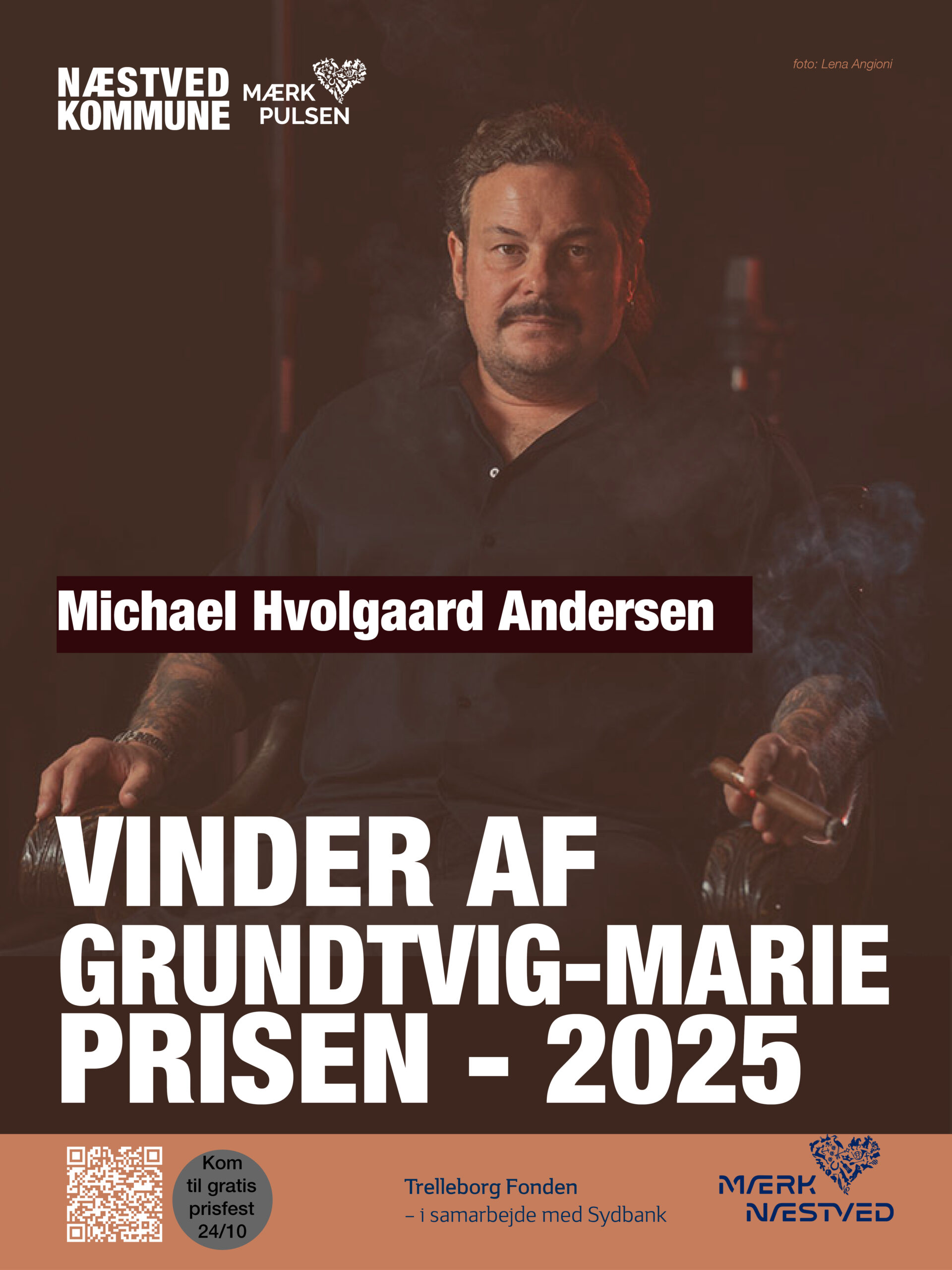 Michael Hvolgaard Andersen Grundtig-Marie prisen